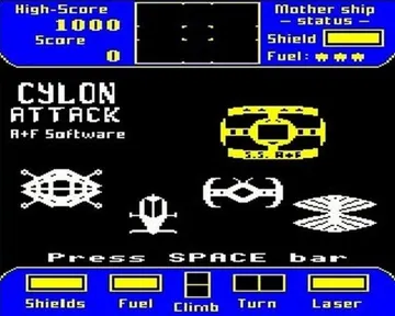 Cylon Attack (1983)(A&F)[h] screen shot title